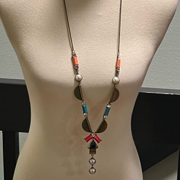 Premier Designs “Pop Art” Colorful Geometric Pendant Necklace #PDNK2 - Picture 8 of 8